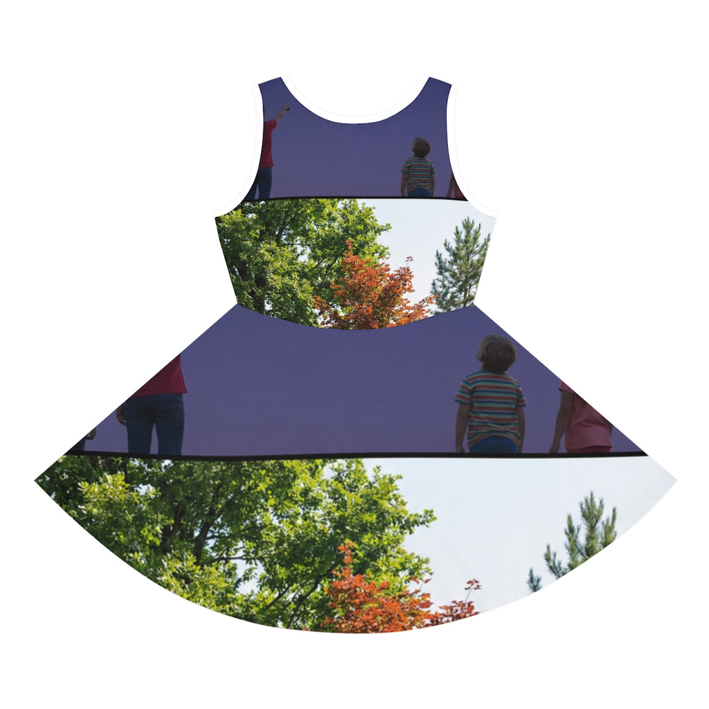 Girls' Sundress - Nature Explorer Vibes