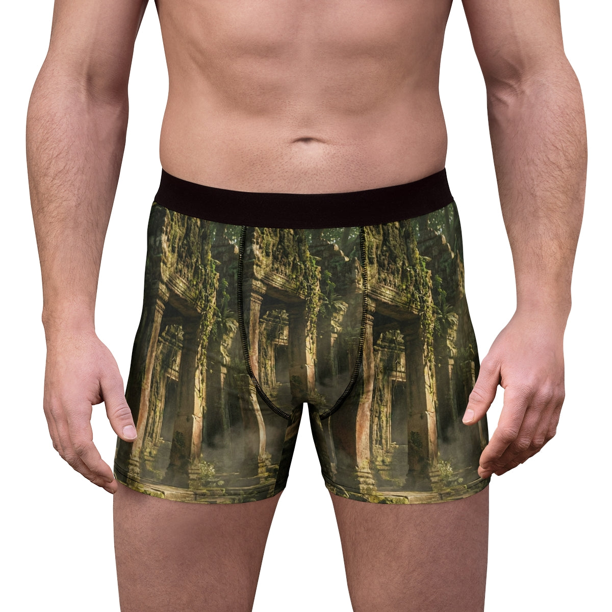 Men's Boxer Briefs - Temple Canopy | Echovira Gallery