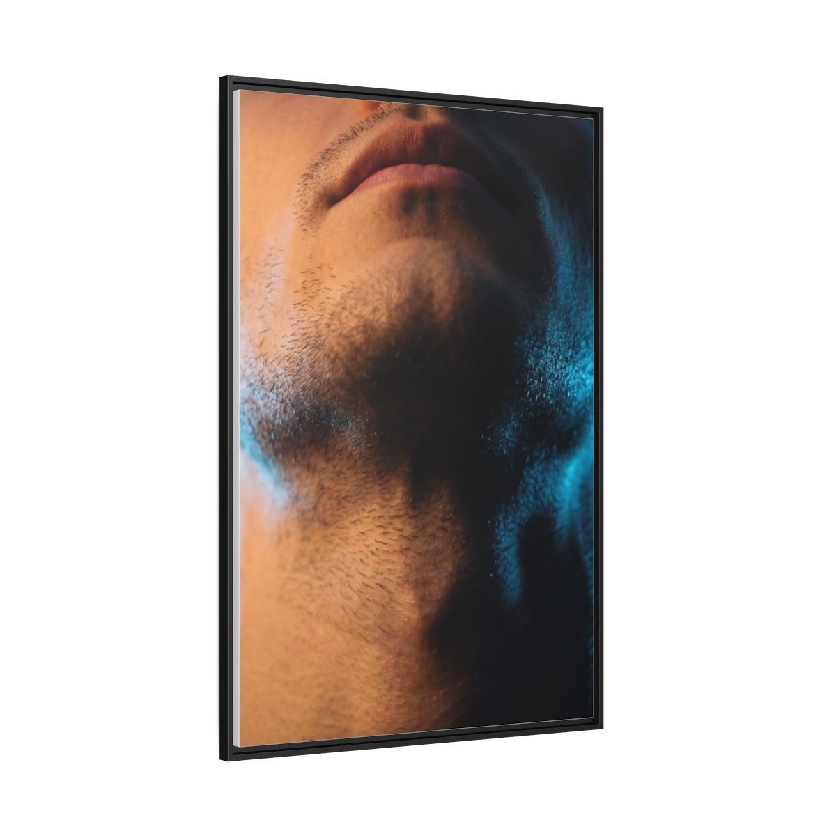 Framed Matte Canvas - Neon Noir