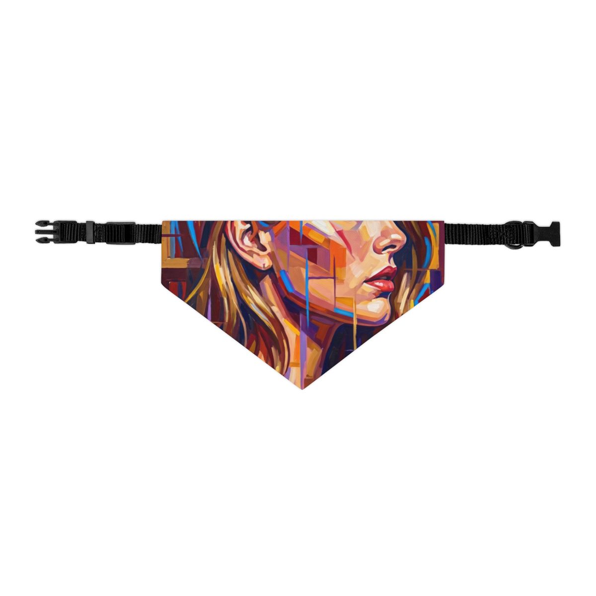 Pet Bandana Collar - Shattered Elegance | Echovira Gallery