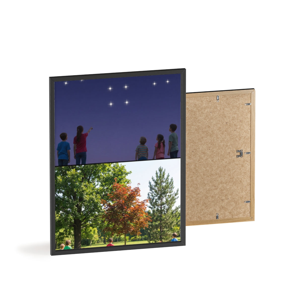 Wooden Framed Poster - Wonder — Portrait