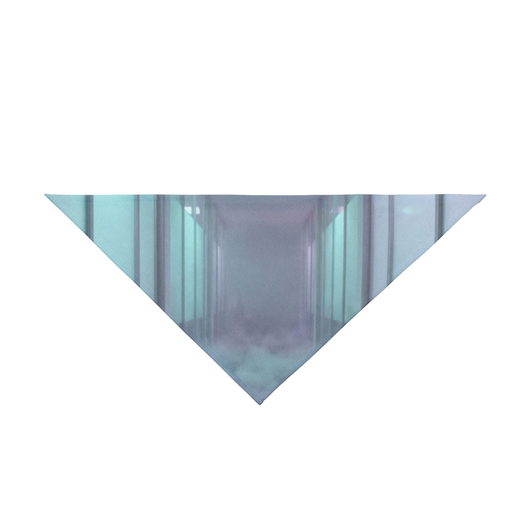 Pet Bandana - Liminal Space Corridor | Echovira Gallery