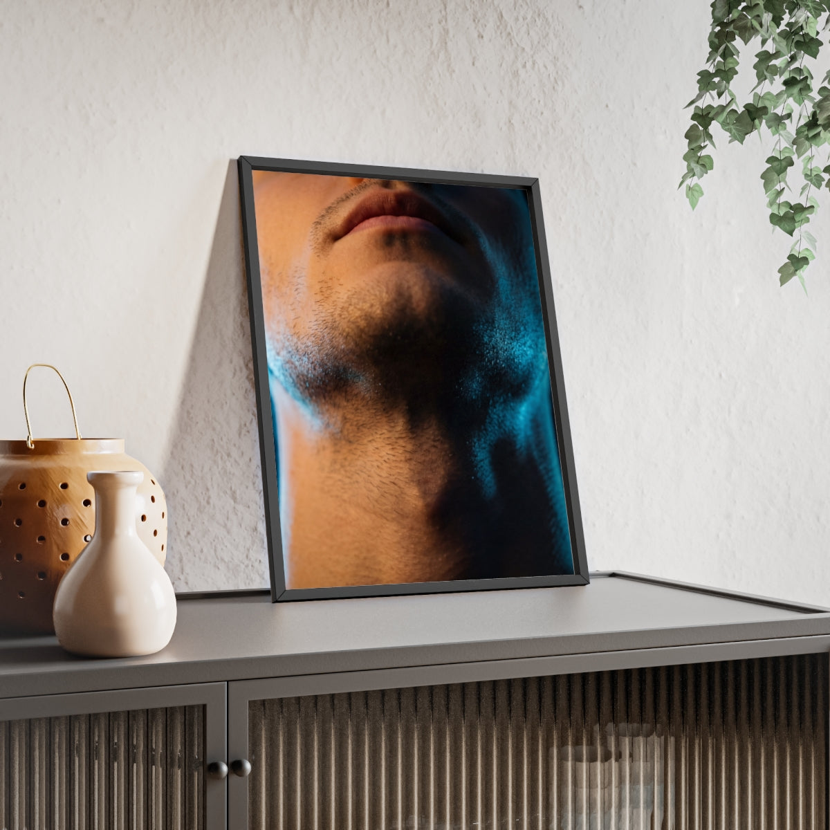 Wooden Framed Poster - Midnight Glow