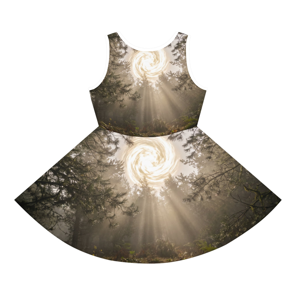 Girls' Forest Portal Sleeveless Sundress