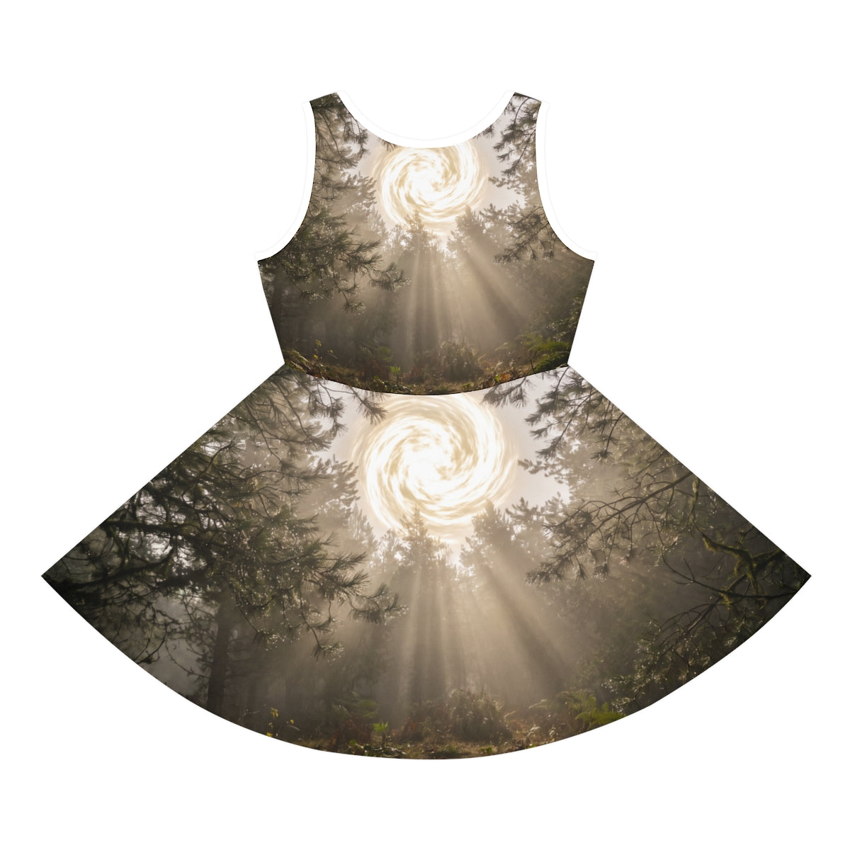 Girls' Forest Portal Sleeveless Sundress