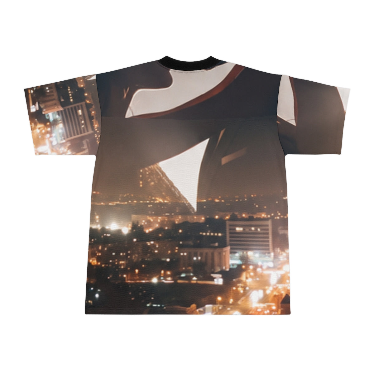 Men's Football Jersey - Midnight City Skyline | Echovira...