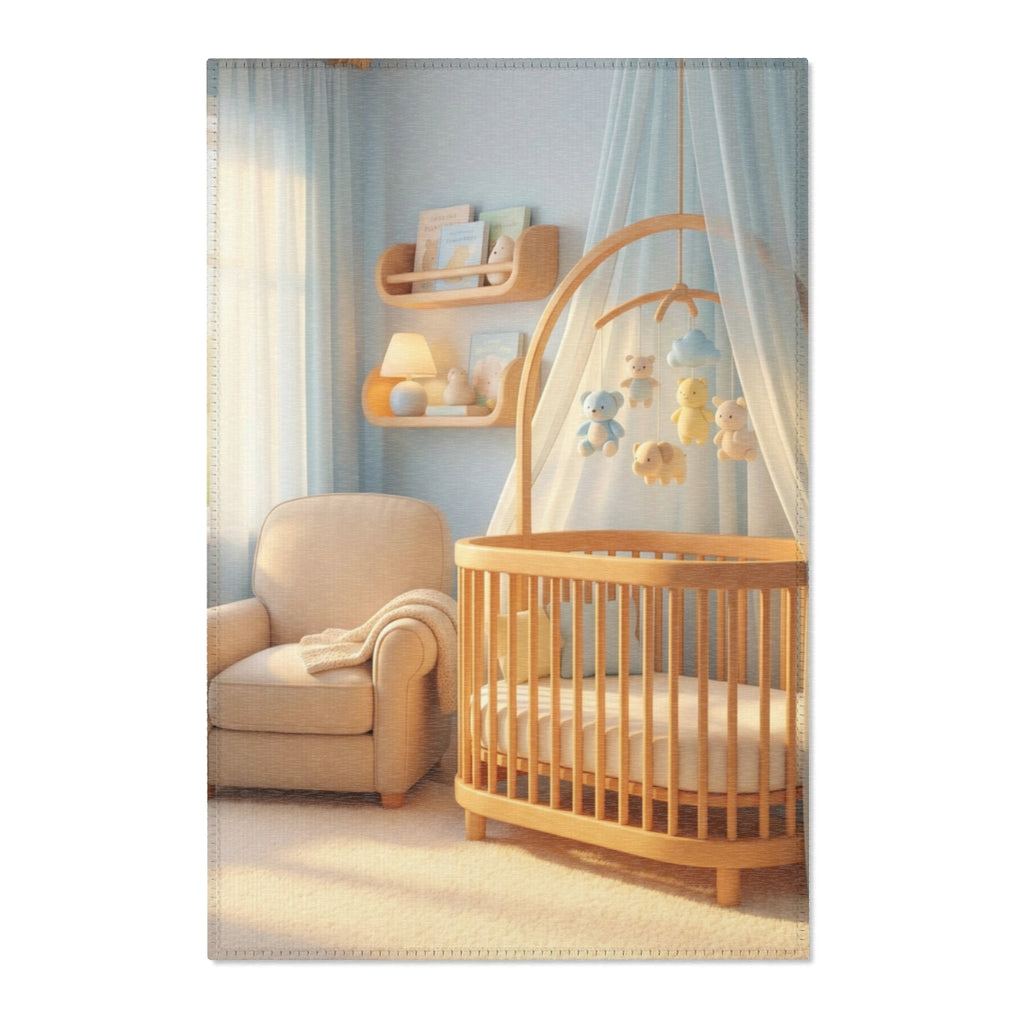 Serene Nursery Area Rugs - Soft Flooring