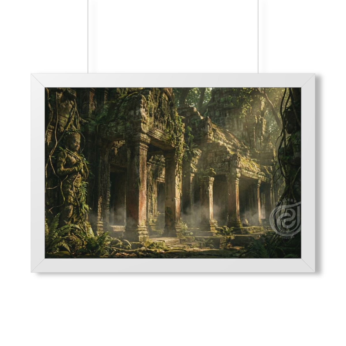 Framed Horizontal Poster - Ancient Sanctuary (14×11, 16×12...