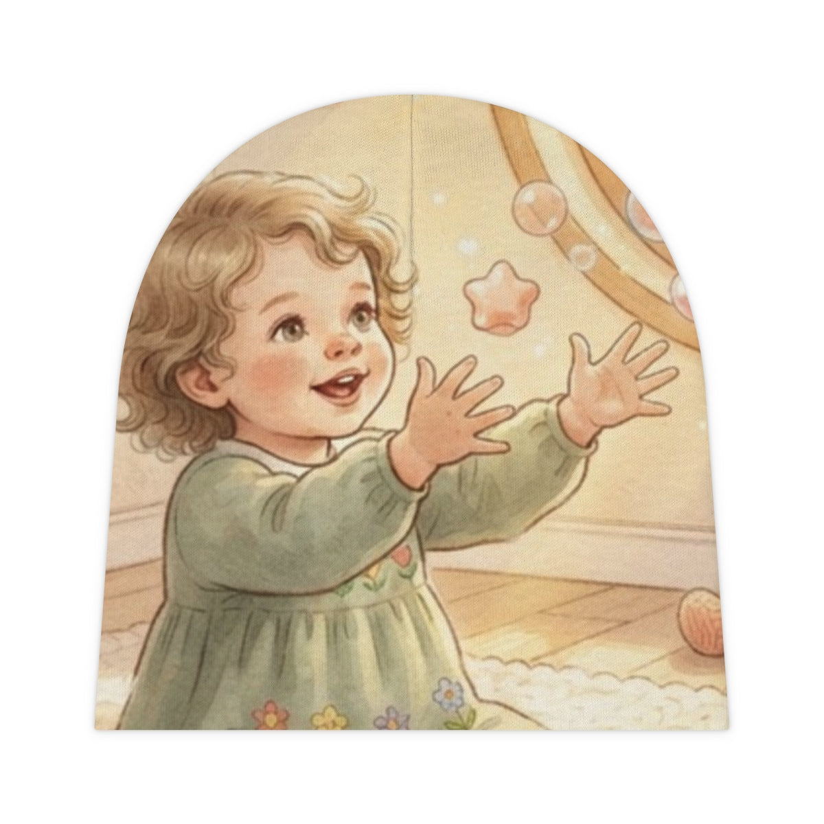 Baby Beanie - Little Dreamer Nursery Storybook Art |...