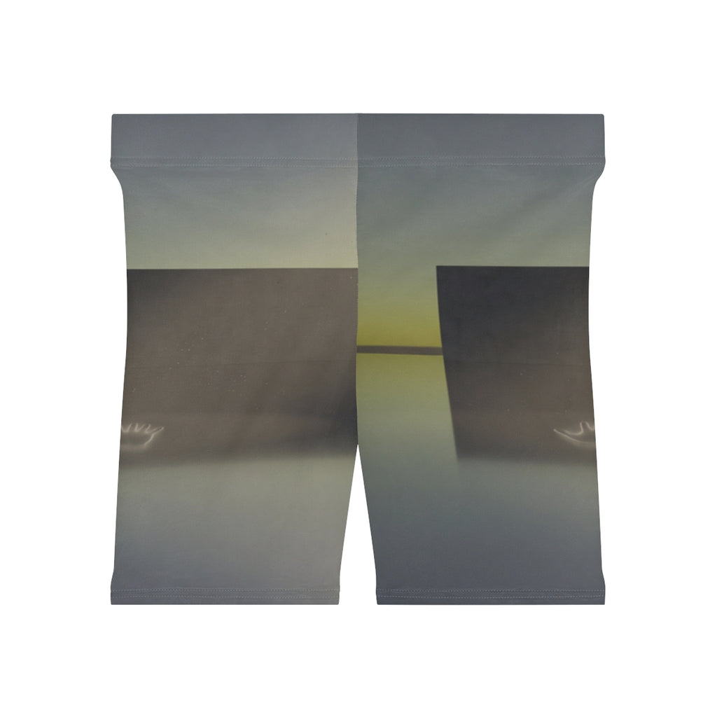 Women's Biker Shorts - Liminal Solitude Cycling Tights |...