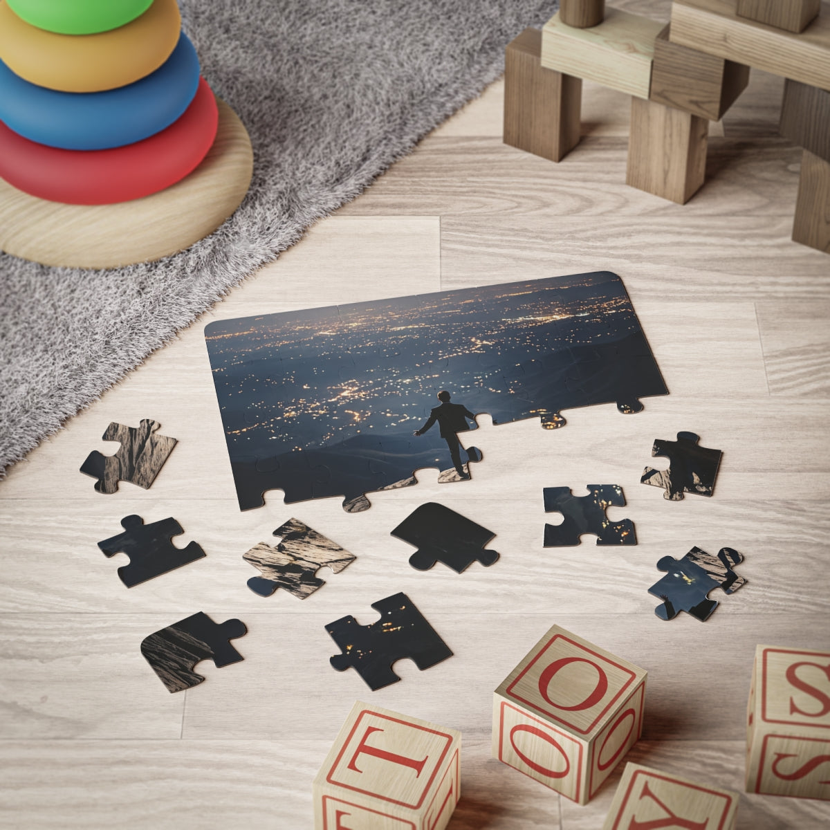 City Lights Summit 30-Piece Kids' Puzzle