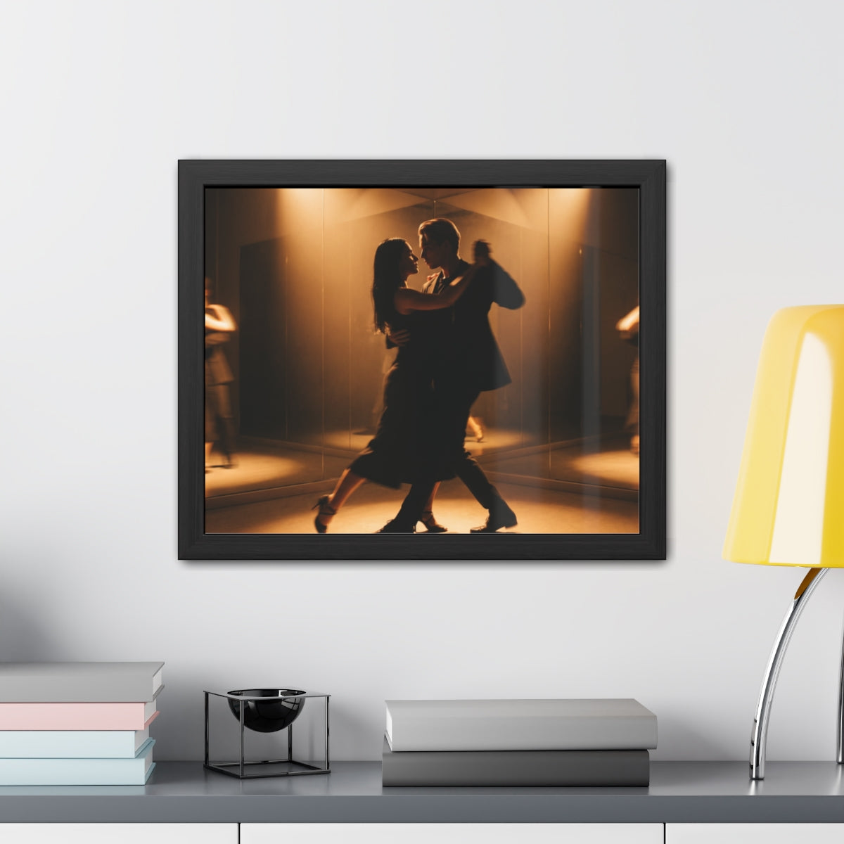 Golden Hour Tango Framed Poster — Landscape (10×8, 12×8... |...