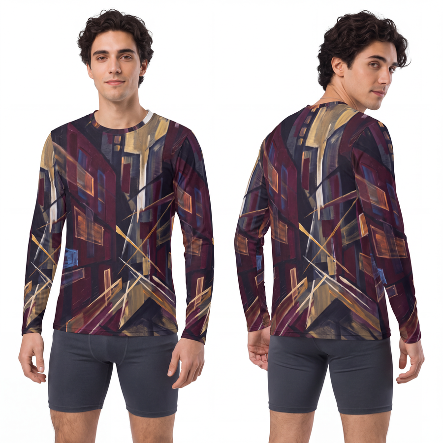 Men's Long Sleeve Shirt - Urban Velocity