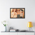 Framed Horizontal Poster - Classroom Wonder — Black (14×11...