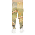 Kids Leggings - Playful Sunshine Twirl | Echovira Gallery