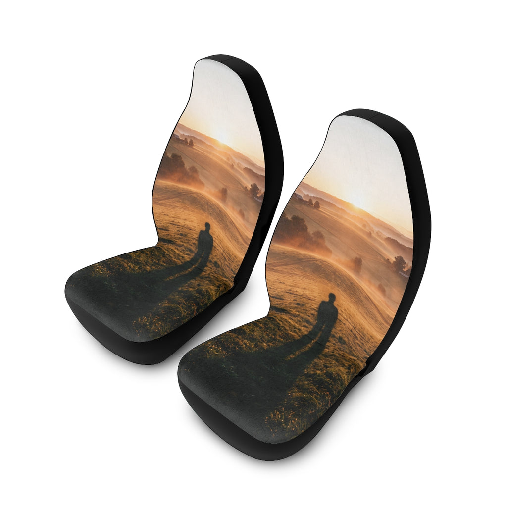 Golden Hour Landscape Car Seat Covers