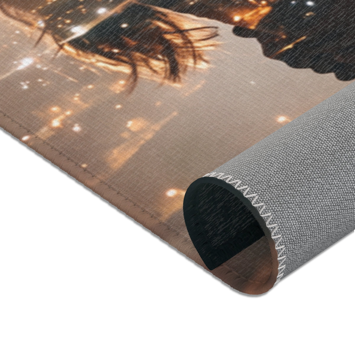 Area Rug - Midnight City Lovers | Echovira Gallery
