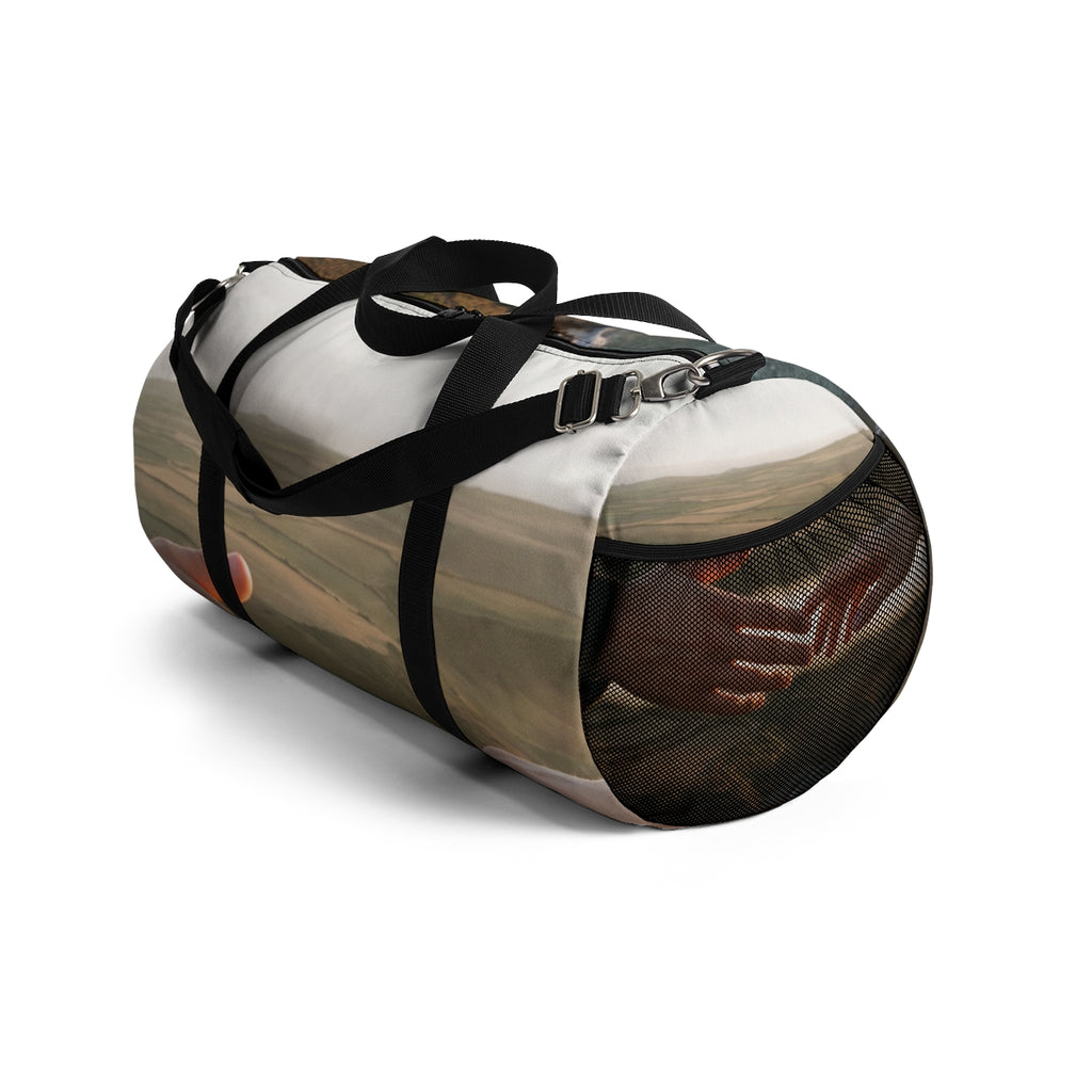 Duffel Bag - The Infinite Touch | Ethereal Coastal Art |...