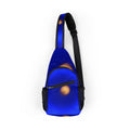Chest Bag - Cobalt Aura Crossbody Sling | Echovira Gallery
