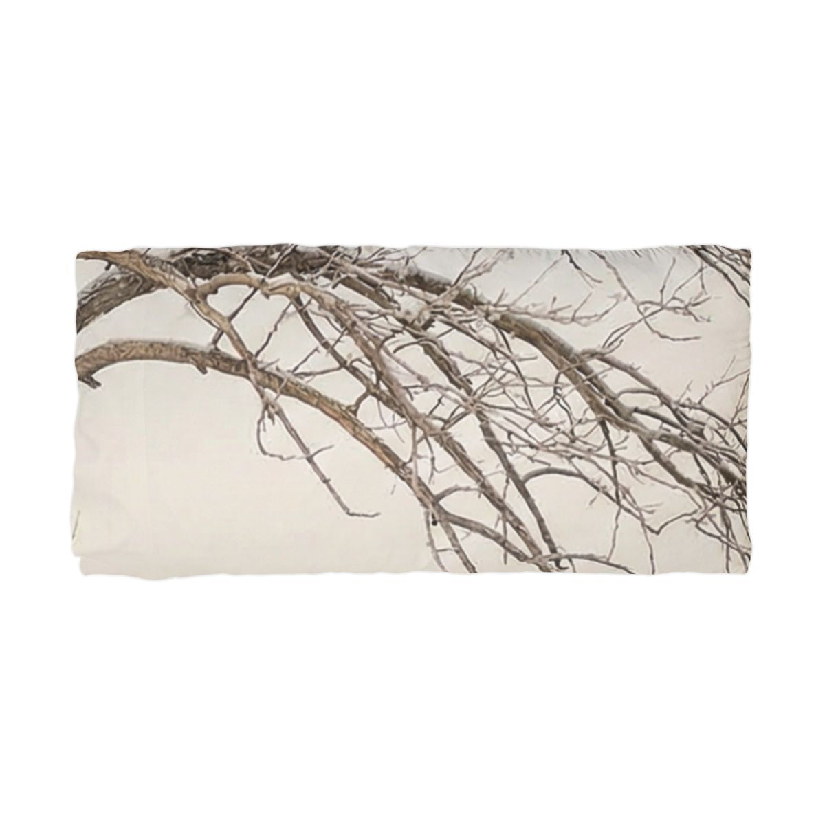 Microfiber Pillowcase - Winter Branch Solitude Landscape |...