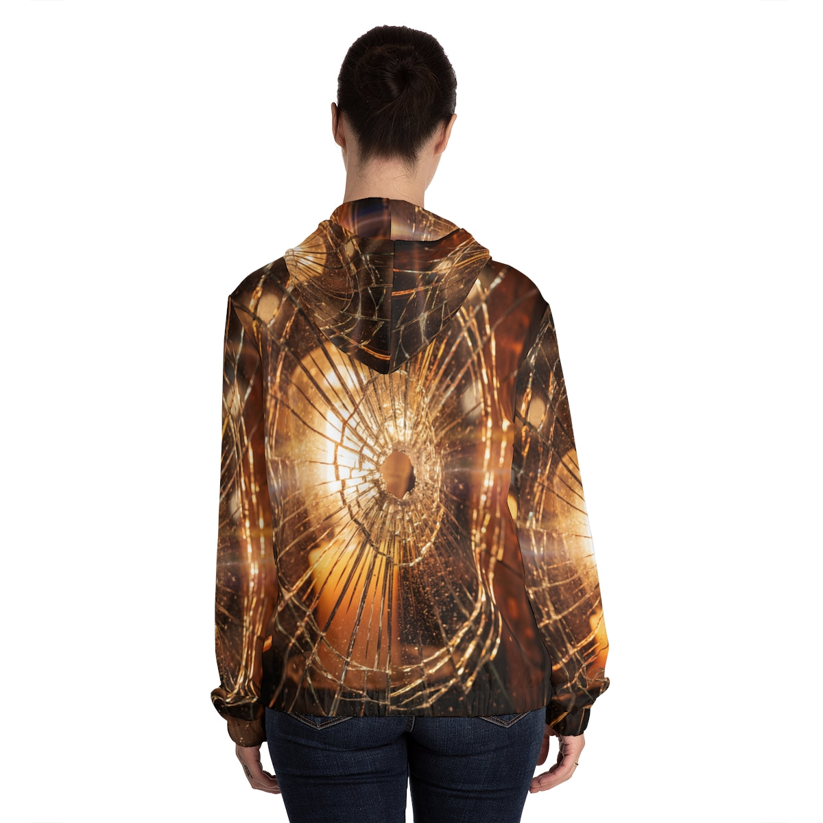 Women's Full-Zip Hoodie - Amber Vibe