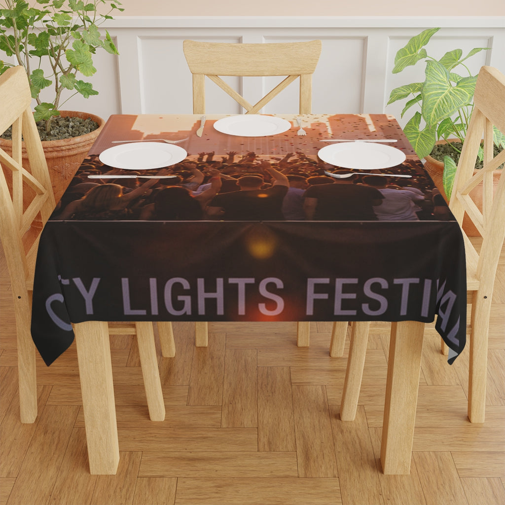 Tablecloth - City Lights Festival | Echovira Gallery