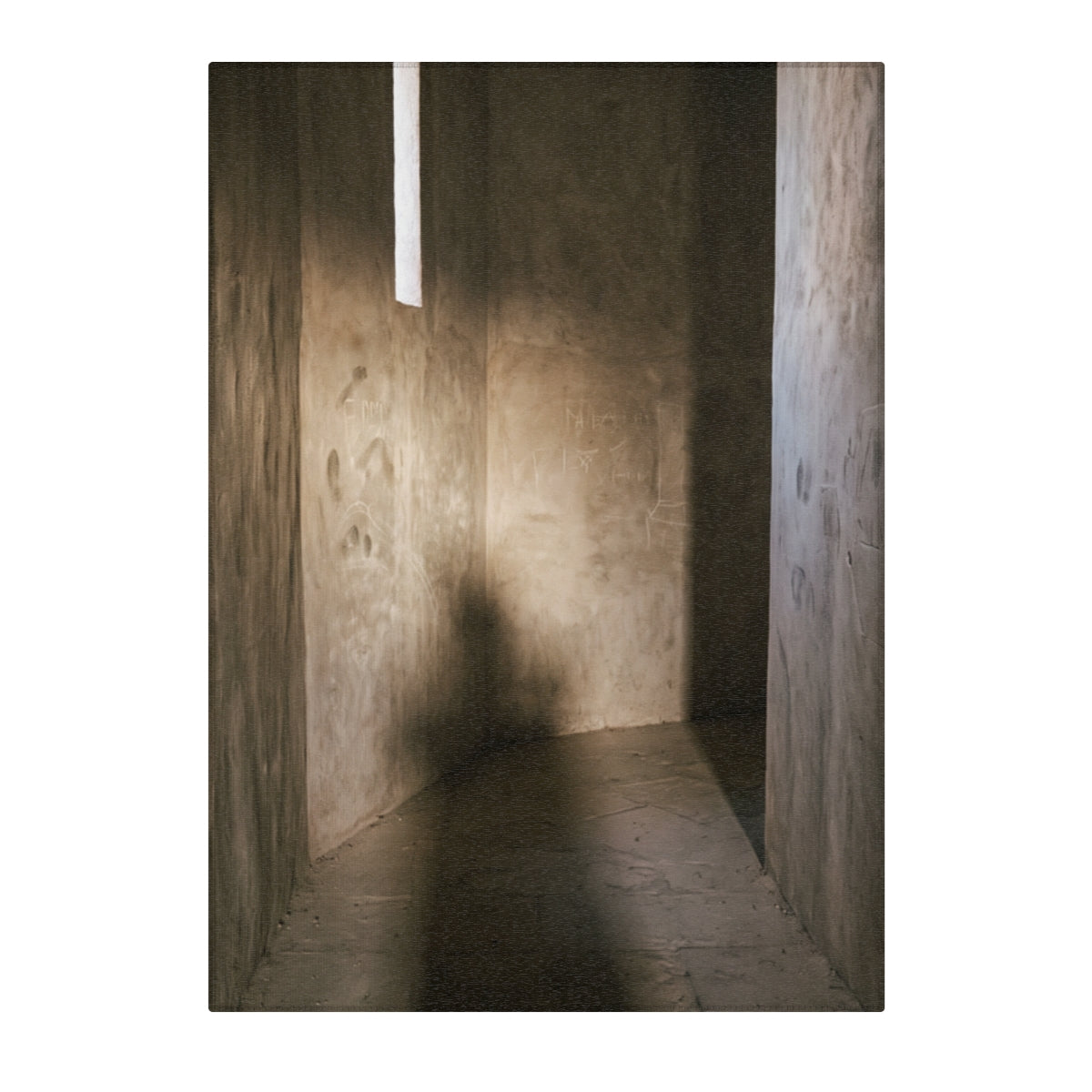 Area Rugs - Shadows of the Citadel moody architectural print...