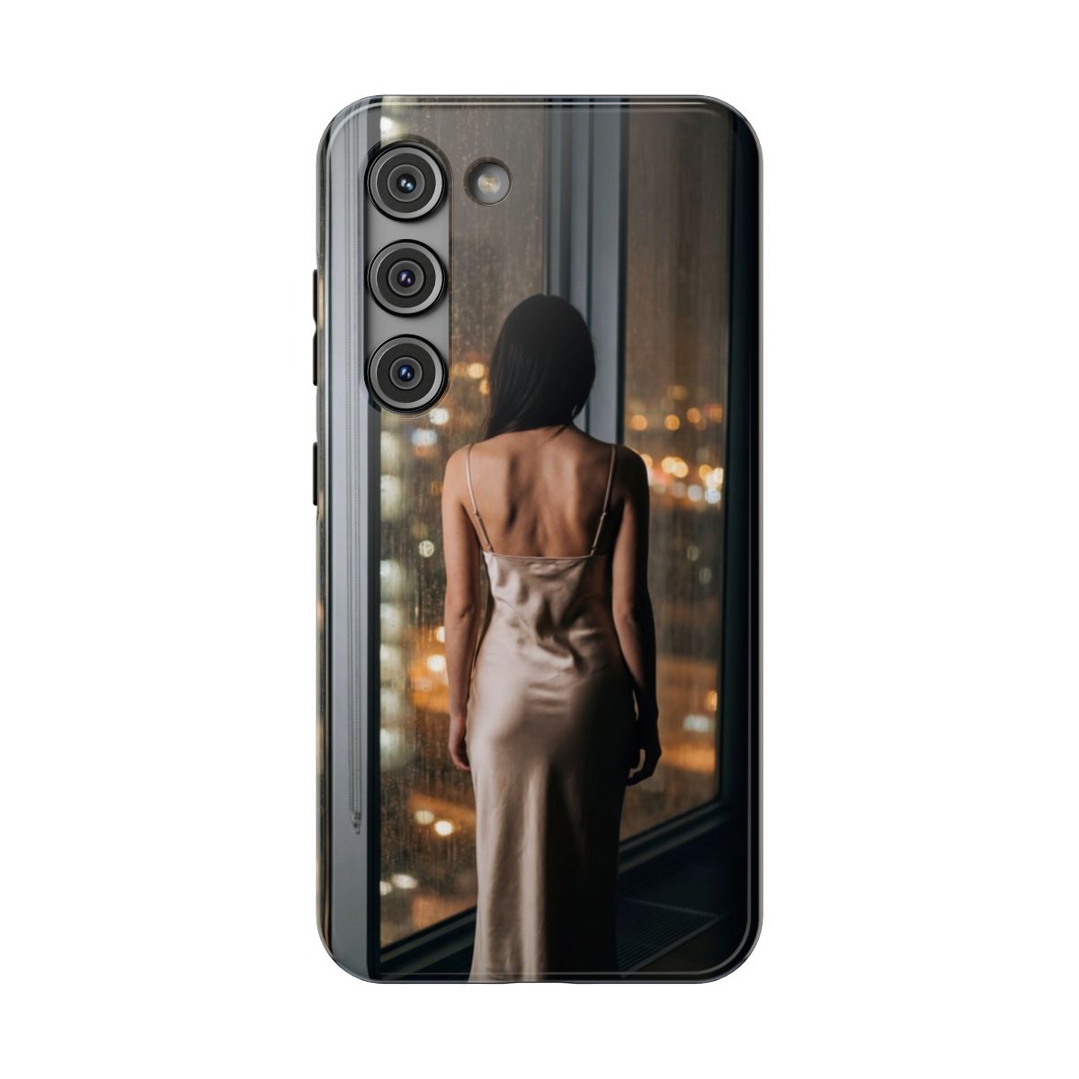 Impact-Resistant Case - Rainy Penthouse | Echovira Gallery