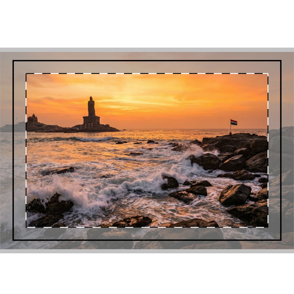 Hand Flag - Golden Coast Wanderlust