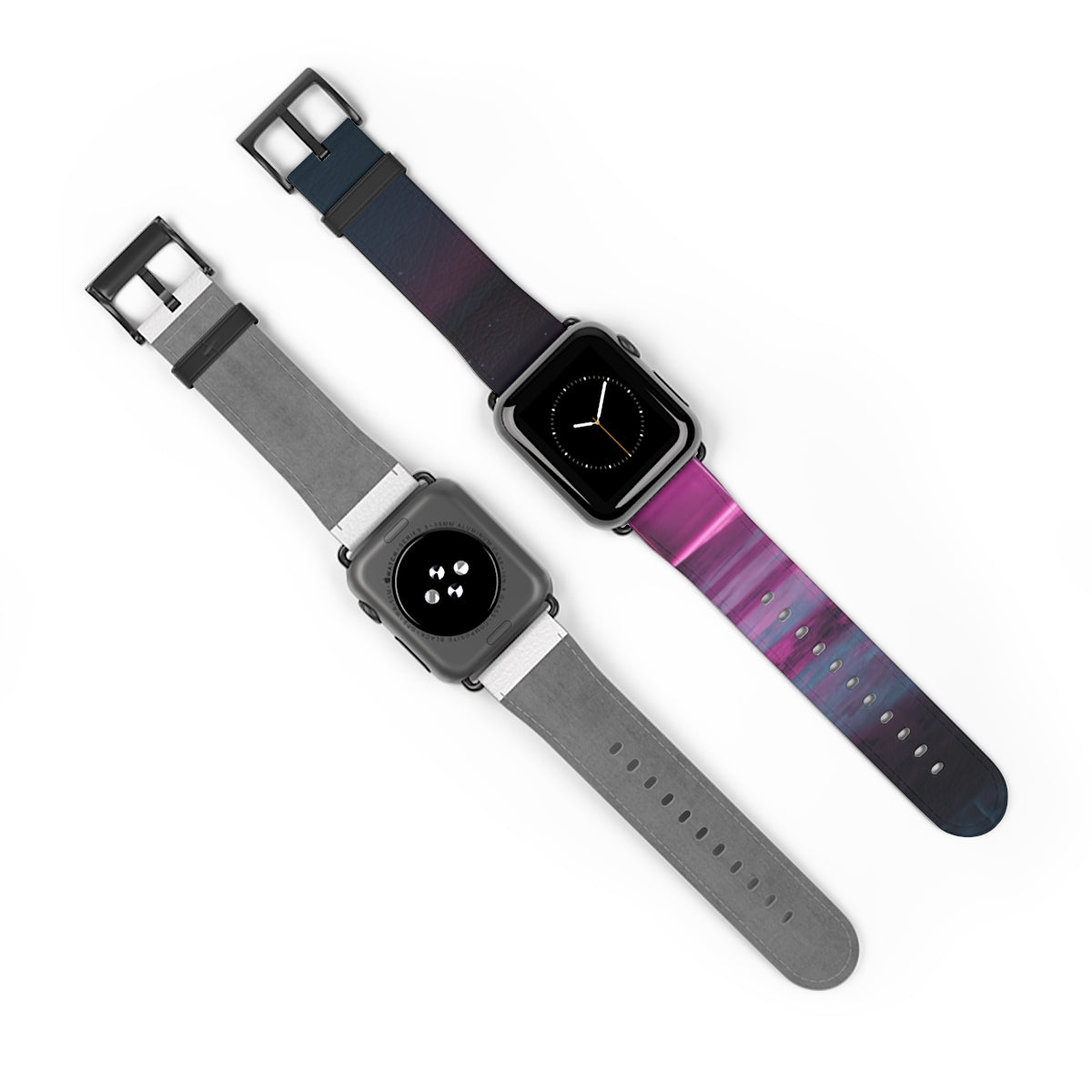 Apple Watch Band - Neon Portal Colonnade | Echovira Gallery
