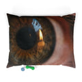 Pet Bed - Amber Iris Reflection Fine Art Print | Echovira...