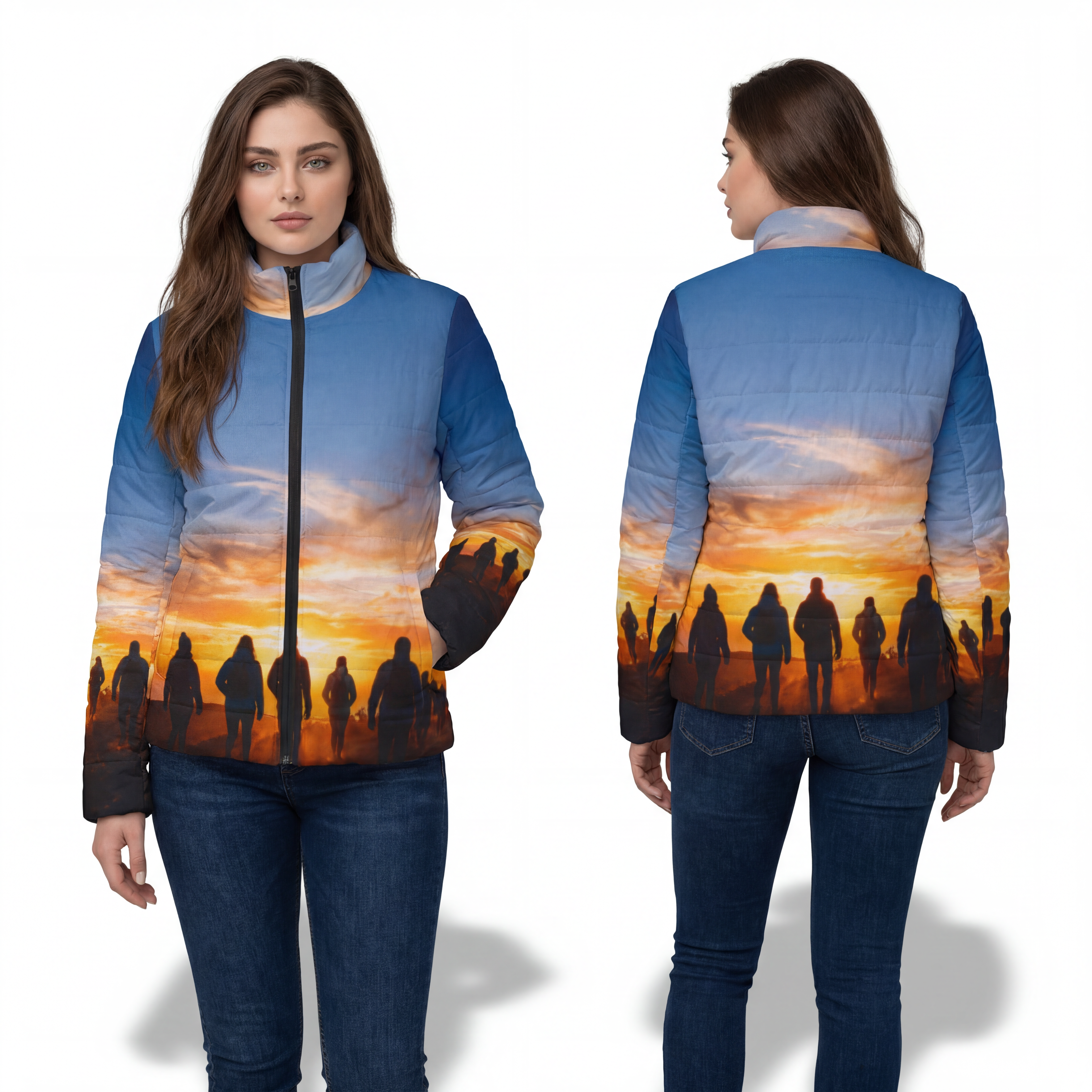 Women's Puffer Jacket - Epic Dawn Trek