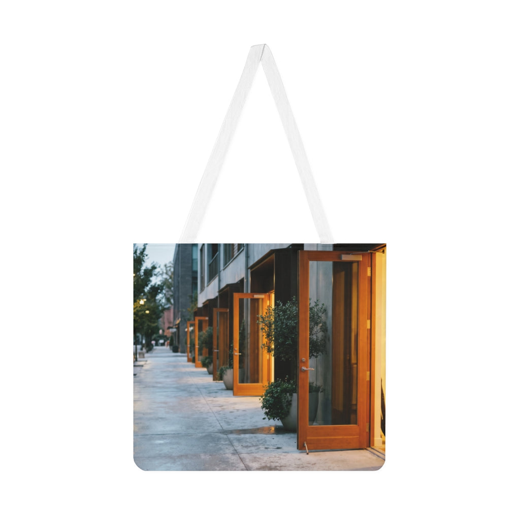 Shoulder Tote Bag - Twilight Promenade | Echovira Gallery