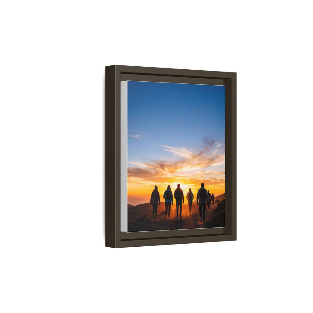 Matte Canvas, Framed - Epic Dawn Trek