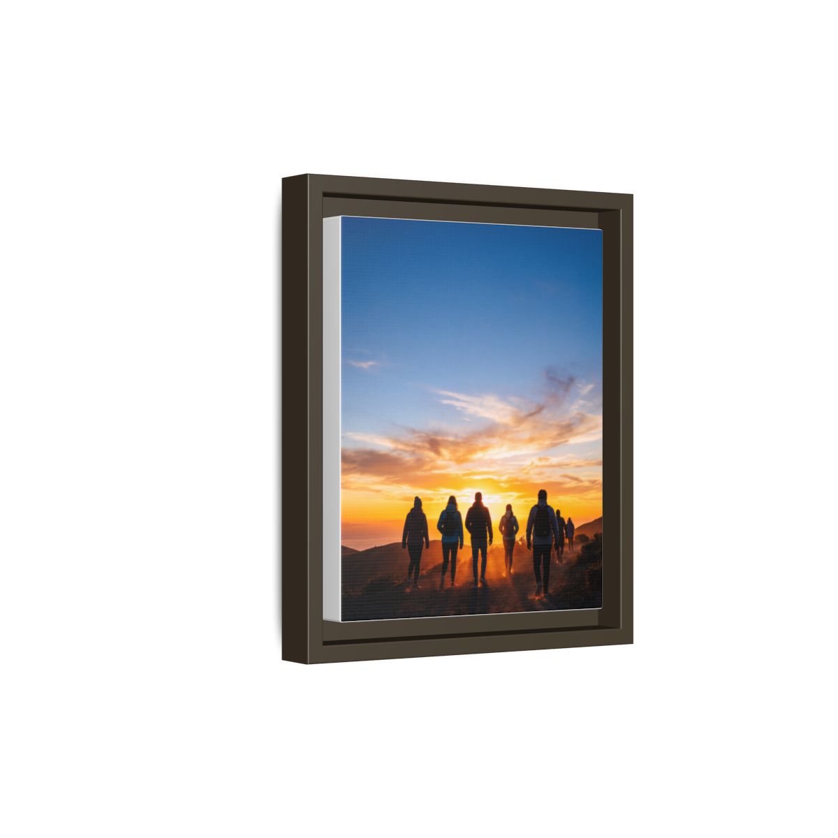 Matte Canvas, Framed - Epic Dawn Trek