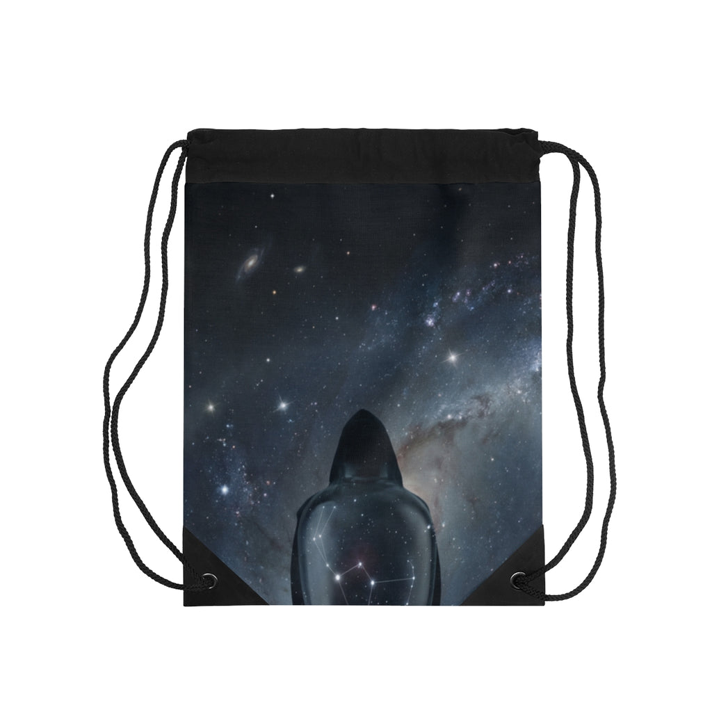 Drawstring Bag - Cosmic Sentinel Orion Constellation Art |...