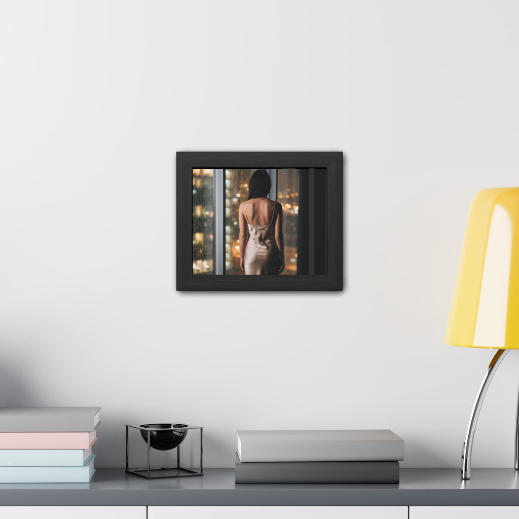 Framed Posters - Urban Solitude — Landscape