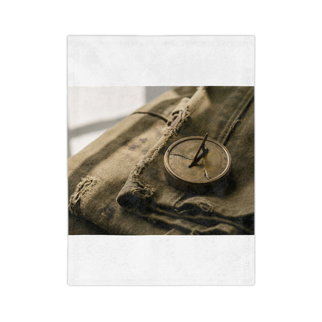 Velveteen Blanket - Sundial Relic | Echovira Gallery