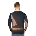 Men's Lightweight Sweatshirt - Cinematic Golden Hour Windy...