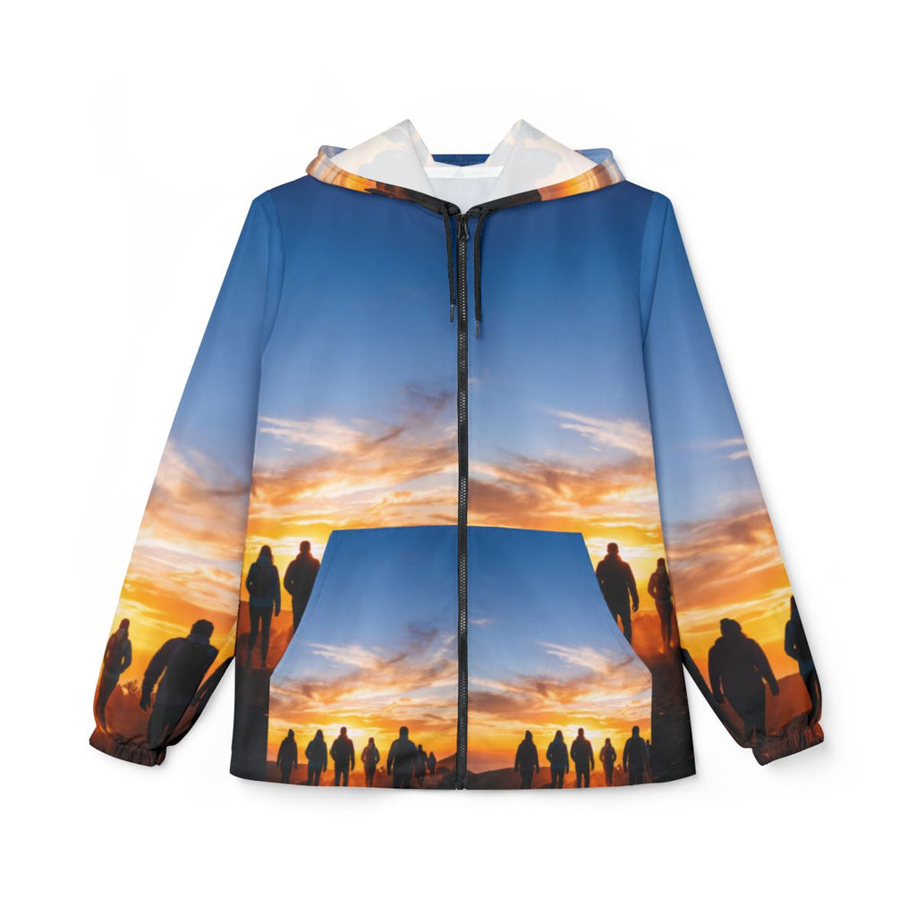 Windbreaker Jacket - Golden Hiker Dawn
