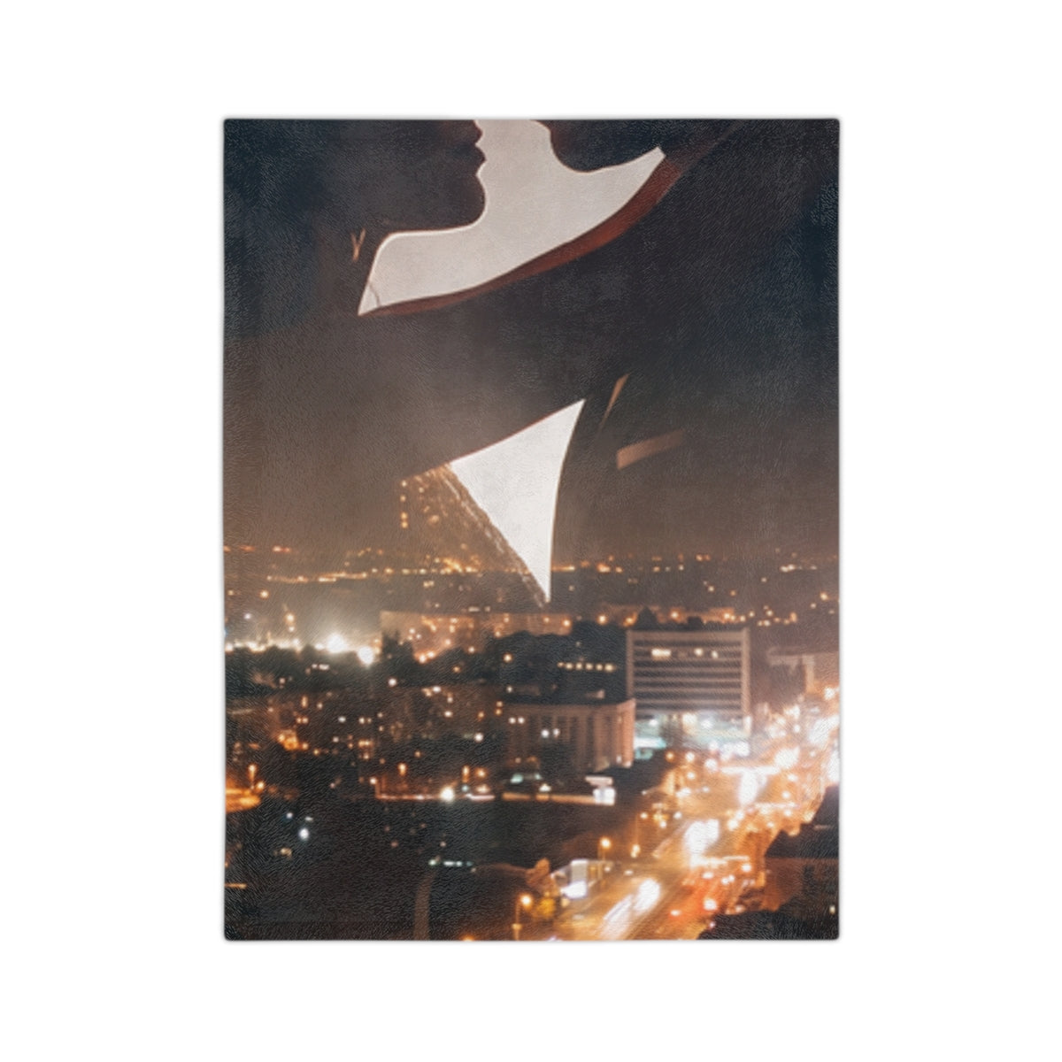 Microfiber Blanket - Midnight City Romance | Echovira...