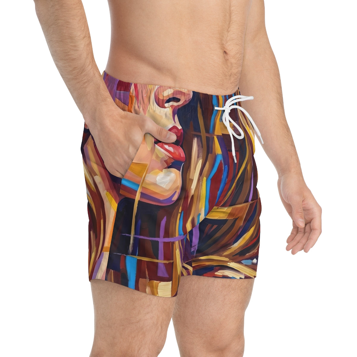 Swim Trunks - Shattered Elegance | Echovira Gallery