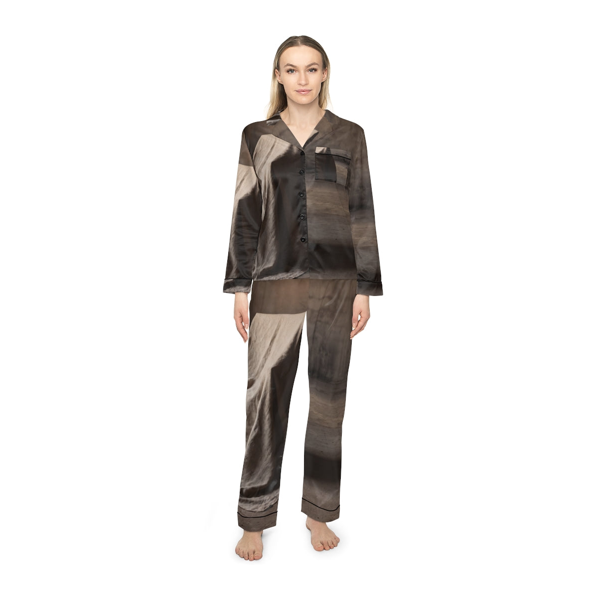 Women's Satin Pajamas - Liminal Rest