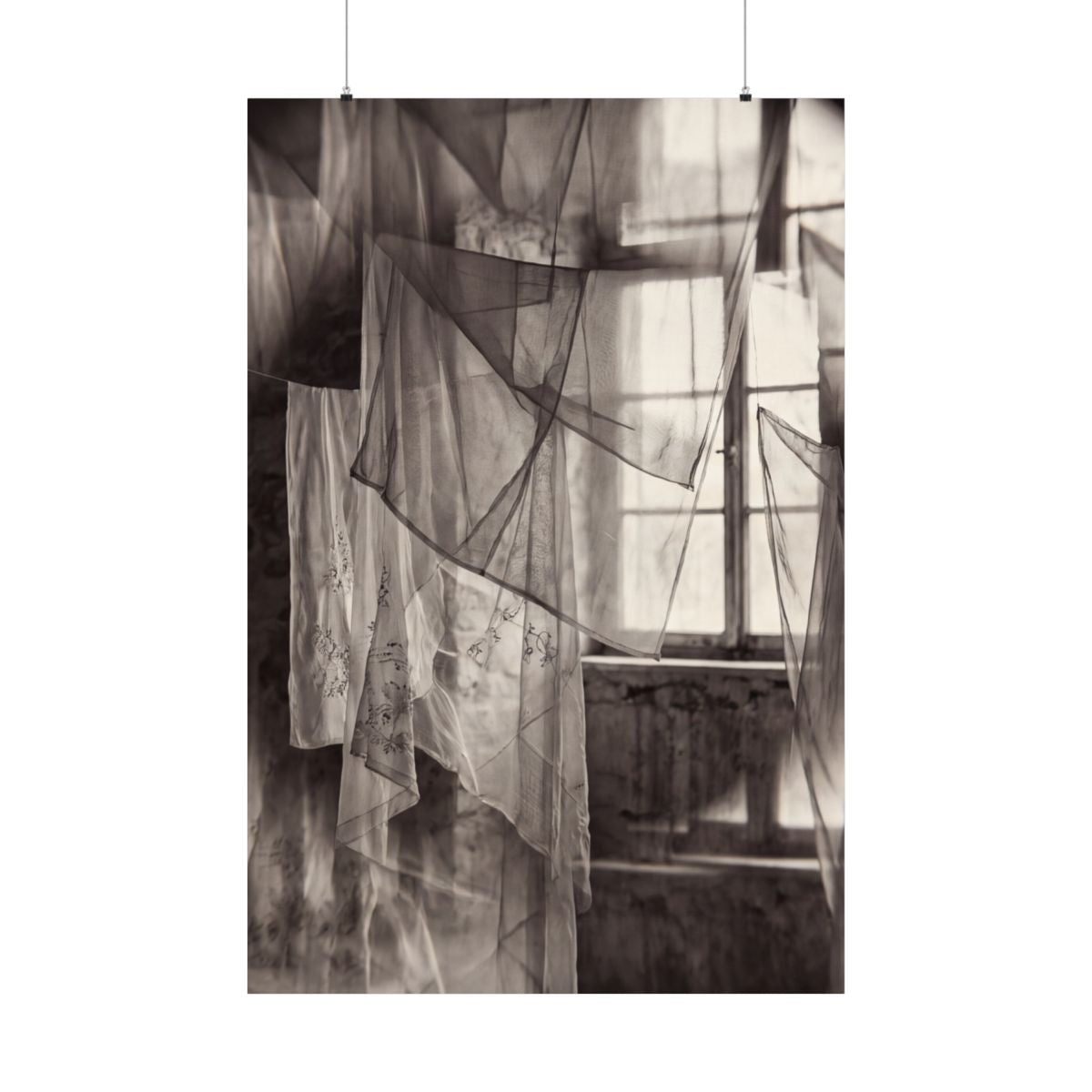 Matte Vertical Posters - Spectral Veils (8×10 & 36×54) |...