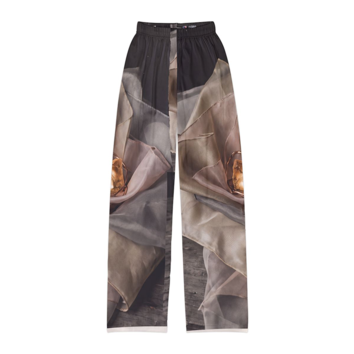 Pantalon d'intérieur enfant motif botanique ambre