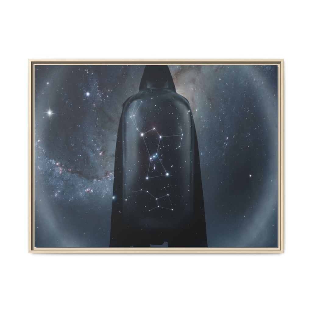 Framed Matte Canvas - Cosmic Sentinel — Natural / 1.25"... |...