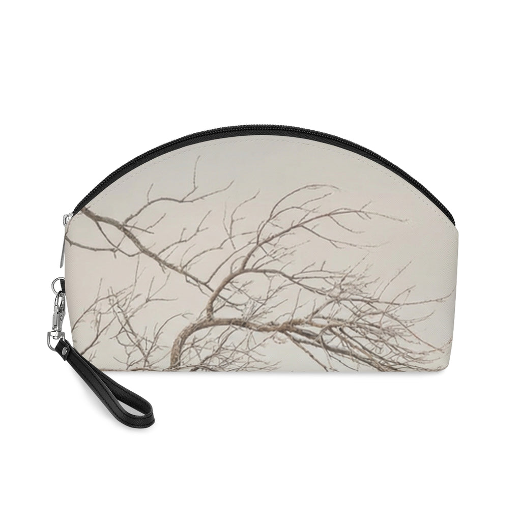 Makeup Bag - Winter Branch Solitude Landscape | Echovira...