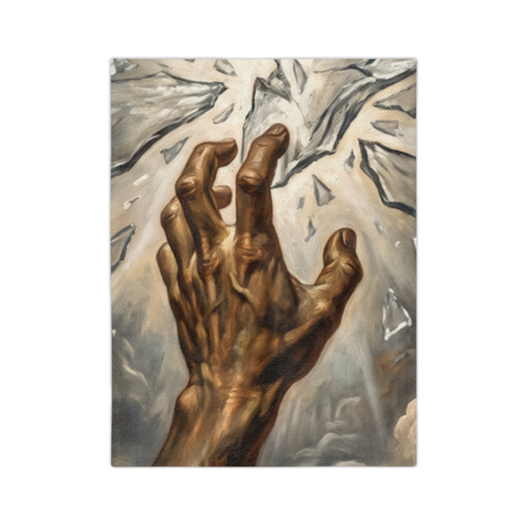 Velveteen Blanket - Baroque Radiance | Echovira Gallery