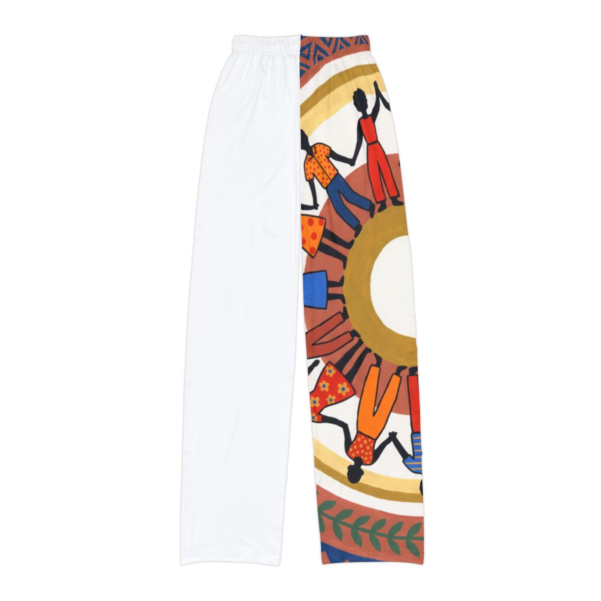 Kids Lounge Pants - Unity Mandala Folk Art | Echovira...