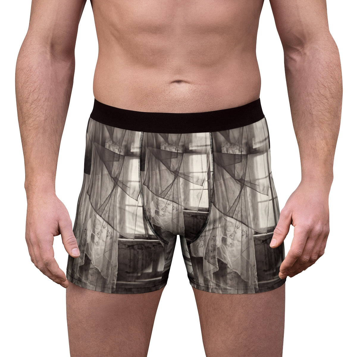 Men's Boxer Briefs - Spectral Veils | Echovira Gallery